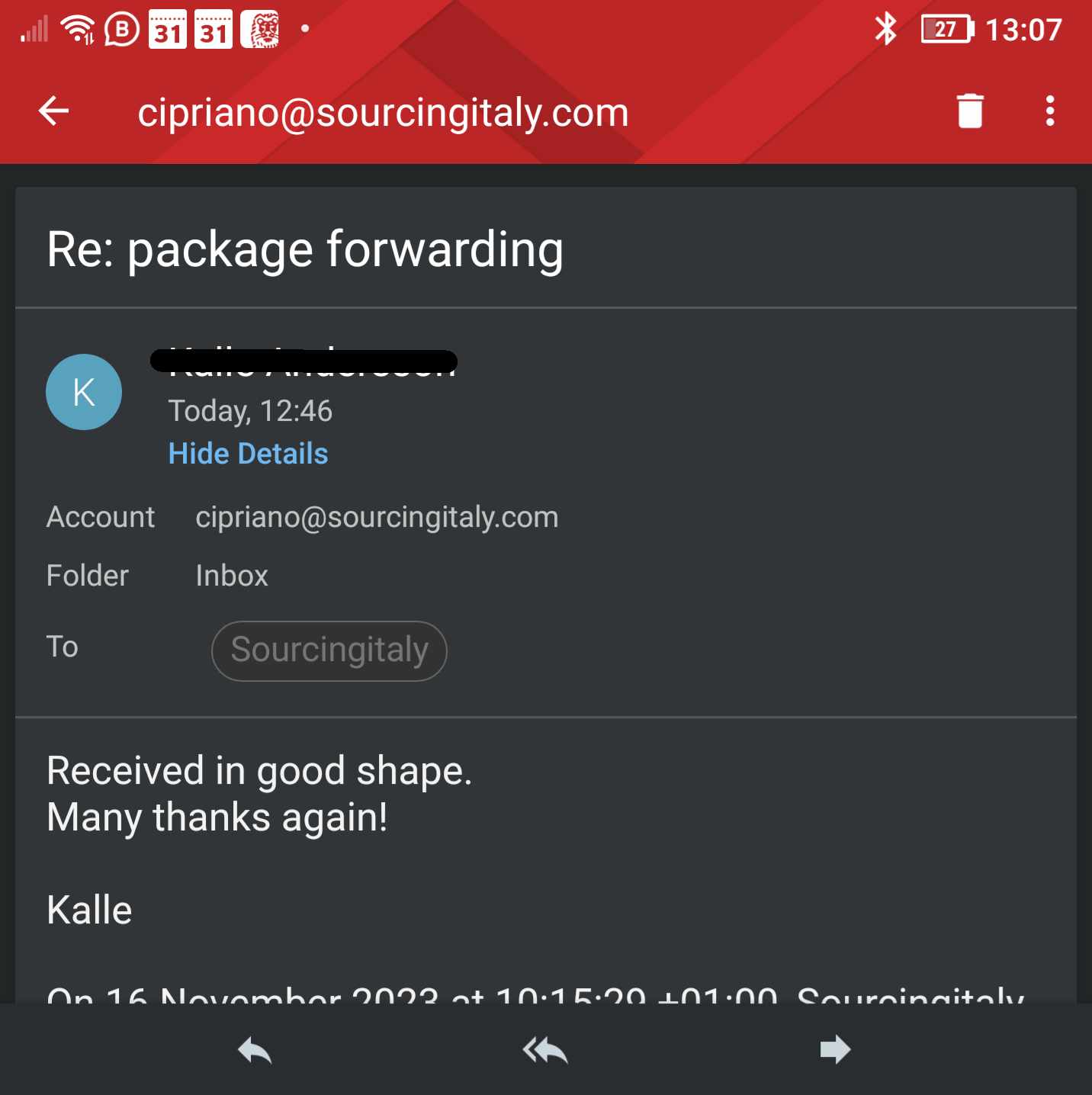 SourcingItaly Feedback Opinions Testimonials SourcingItaly Feedback Opinions Testimonials