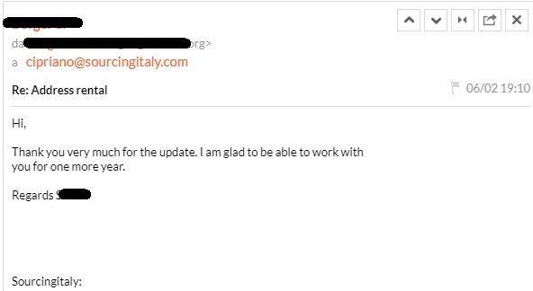 SourcingItaly Feedback Opinions Testimonials SourcingItaly Feedback Opinions Testimonials