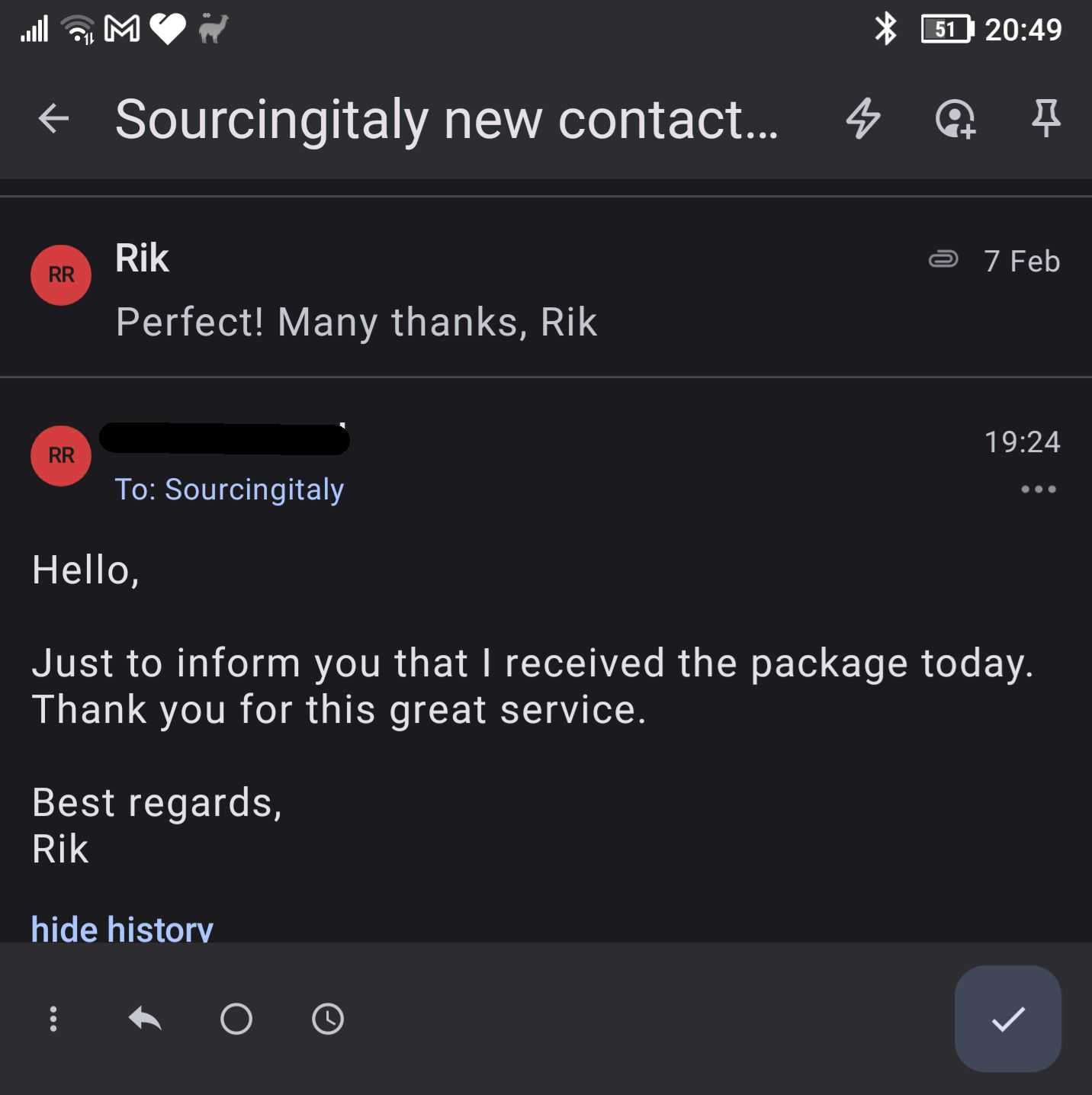 SourcingItaly Feedback Opinions Testimonials SourcingItaly Feedback Opinions Testimonials