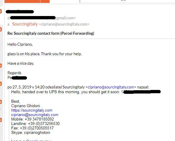 SourcingItaly Feedback Opinions Testimonials SourcingItaly Feedback Opinions Testimonials
