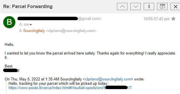 SourcingItaly Feedback Opinions Testimonials SourcingItaly Feedback Opinions Testimonials