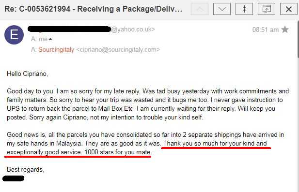 SourcingItaly Feedback Opinions Testimonials SourcingItaly Feedback Opinions Testimonials
