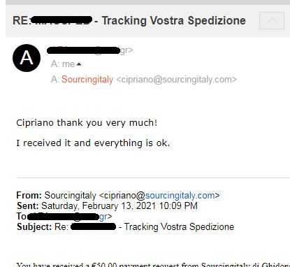 SourcingItaly Feedback Opinions Testimonials SourcingItaly Feedback Opinions Testimonials