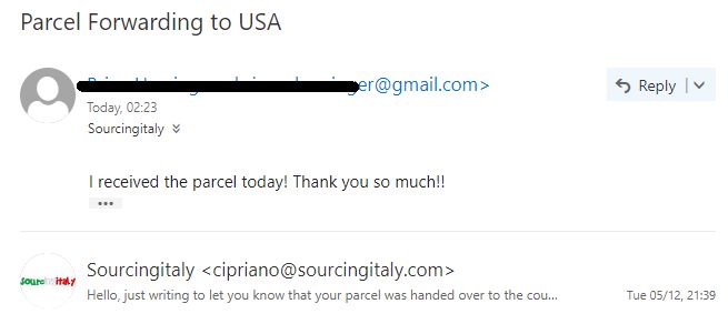 SourcingItaly Feedback Opinions Testimonials SourcingItaly Feedback Opinions Testimonials