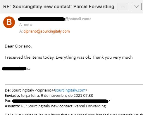 SourcingItaly Feedback Opinions Testimonials SourcingItaly Feedback Opinions Testimonials