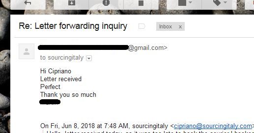 SourcingItaly Feedback Opinions Testimonials SourcingItaly Feedback Opinions Testimonials