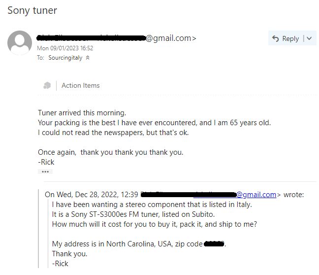 SourcingItaly Feedback Opinions Testimonials SourcingItaly Feedback Opinions Testimonials