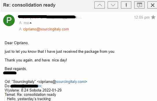 SourcingItaly Feedback Opinions Testimonials SourcingItaly Feedback Opinions Testimonials