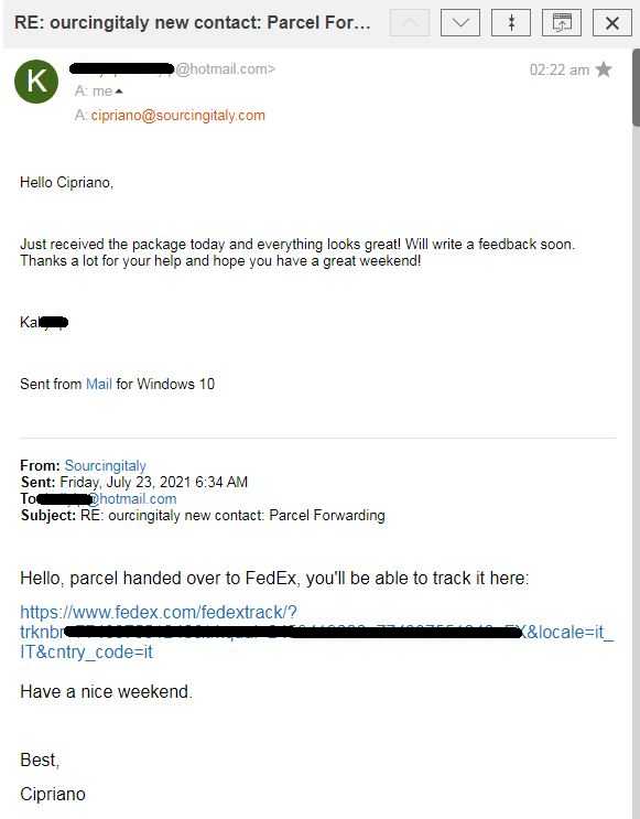 SourcingItaly Feedback Opinions Testimonials SourcingItaly Feedback Opinions Testimonials
