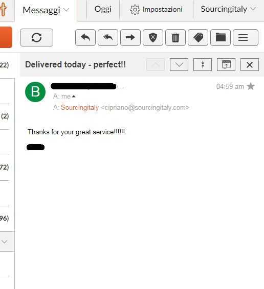 SourcingItaly Feedback Opinions Testimonials SourcingItaly Feedback Opinions Testimonials