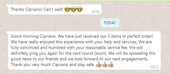 SourcingItaly Feedback Opinions Testimonials SourcingItaly Feedback Opinions Testimonials