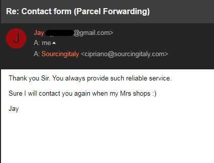 SourcingItaly Feedback Opinions Testimonials SourcingItaly Feedback Opinions Testimonials