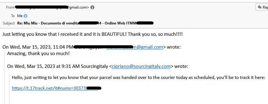 SourcingItaly Feedback Opinions Testimonials SourcingItaly Feedback Opinions Testimonials