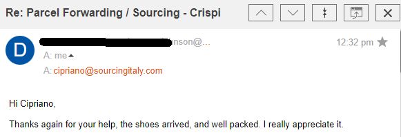 SourcingItaly Feedback Opinions Testimonials SourcingItaly Feedback Opinions Testimonials