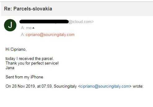 SourcingItaly Feedback Opinions Testimonials SourcingItaly Feedback Opinions Testimonials