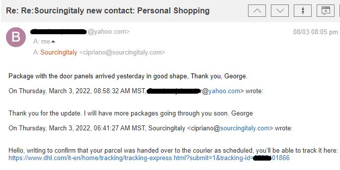 SourcingItaly Feedback Opinions Testimonials SourcingItaly Feedback Opinions Testimonials