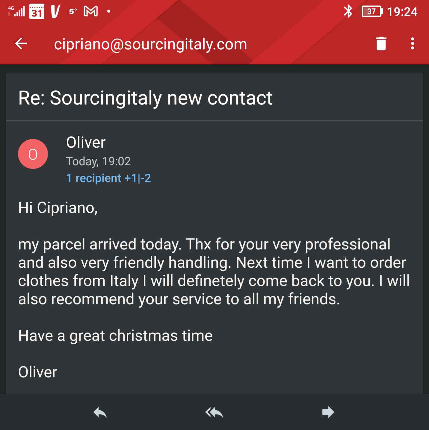 SourcingItaly Feedback Opinions Testimonials SourcingItaly Feedback Opinions Testimonials
