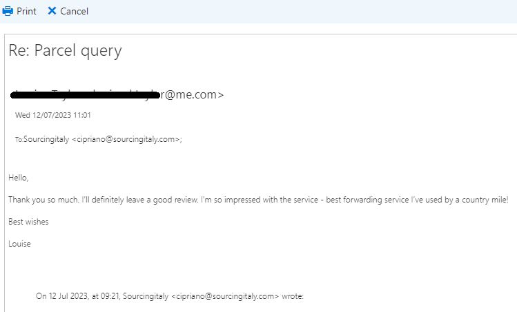 SourcingItaly Feedback Opinions Testimonials SourcingItaly Feedback Opinions Testimonials