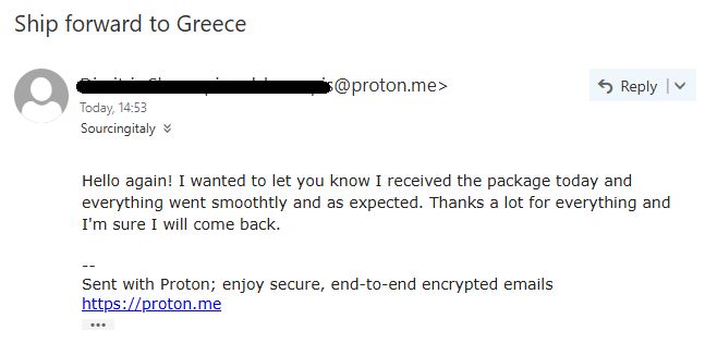 SourcingItaly Feedback Opinions Testimonials SourcingItaly Feedback Opinions Testimonials