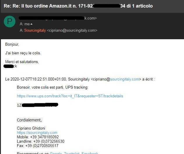 SourcingItaly Feedback Opinions Testimonials SourcingItaly Feedback Opinions Testimonials