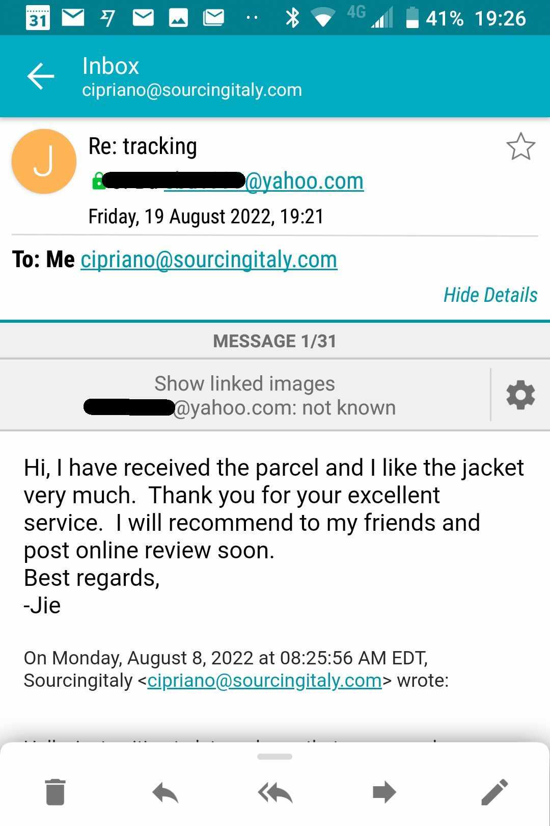 SourcingItaly Feedback Opinions Testimonials SourcingItaly Feedback Opinions Testimonials