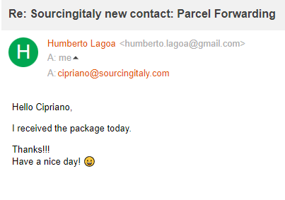 SourcingItaly Feedback Opinions Testimonials SourcingItaly Feedback Opinions Testimonials