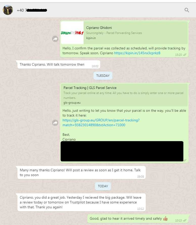 SourcingItaly Feedback Opinions Testimonials SourcingItaly Feedback Opinions Testimonials