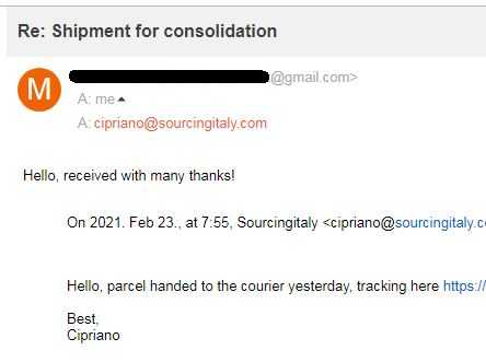 SourcingItaly Feedback Opinions Testimonials SourcingItaly Feedback Opinions Testimonials