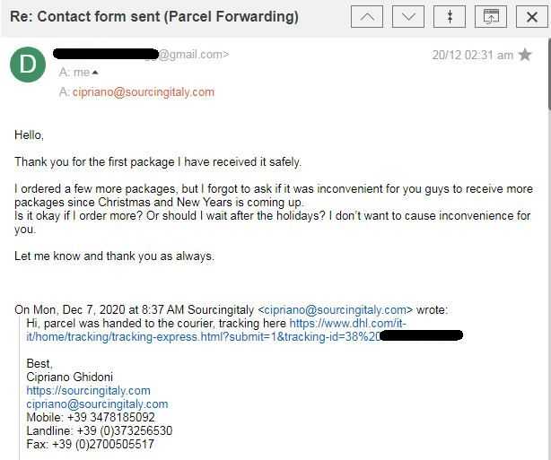 SourcingItaly Feedback Opinions Testimonials SourcingItaly Feedback Opinions Testimonials