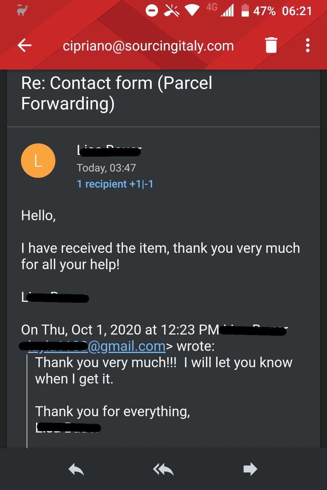 SourcingItaly Feedback Opinions Testimonials SourcingItaly Feedback Opinions Testimonials