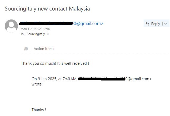 SourcingItaly Feedback Opinions Testimonials SourcingItaly Feedback Opinions Testimonials