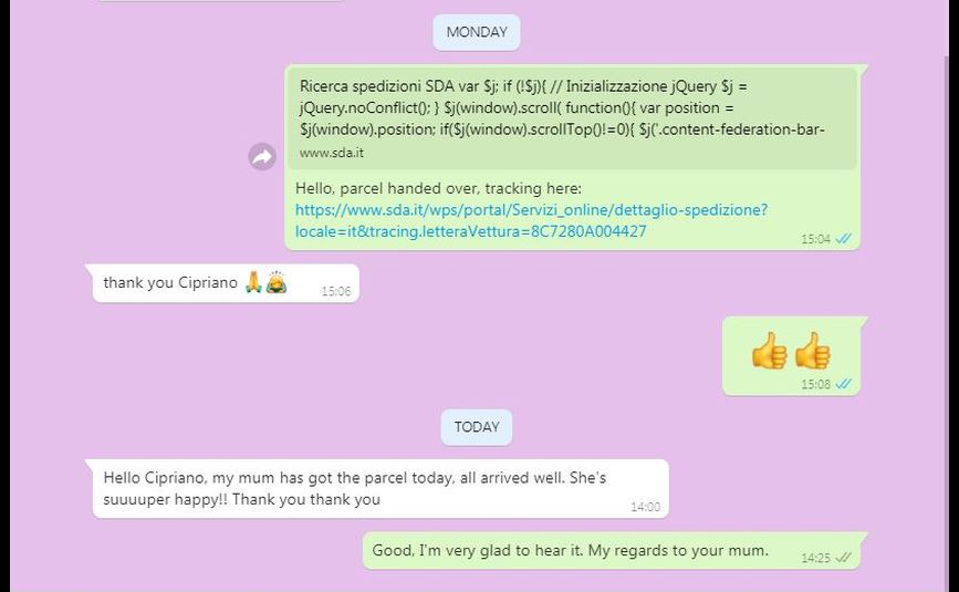 SourcingItaly Feedback Opinions Testimonials SourcingItaly Feedback Opinions Testimonials