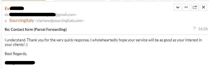 SourcingItaly Feedback Opinions Testimonials SourcingItaly Feedback Opinions Testimonials
