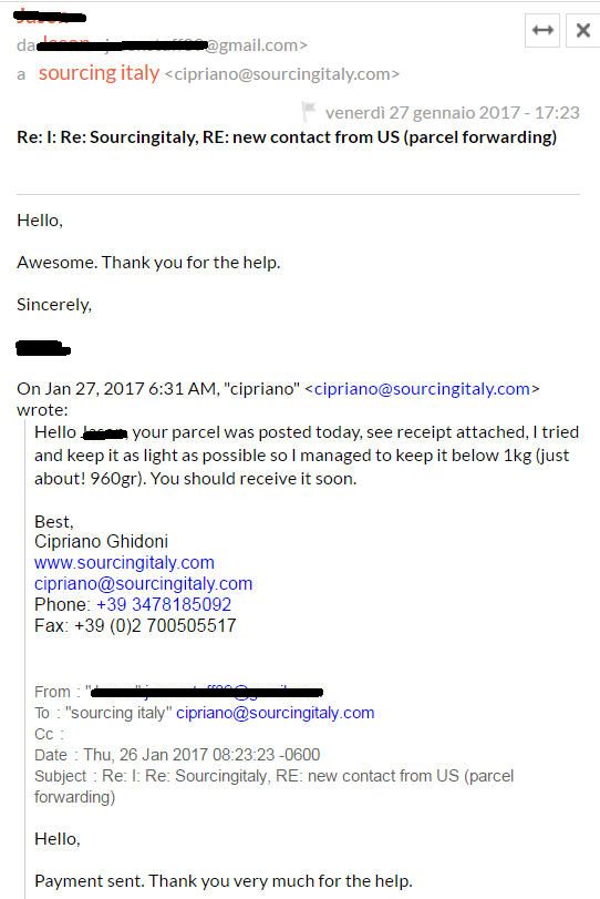 SourcingItaly Feedback Opinions Testimonials SourcingItaly Feedback Opinions Testimonials