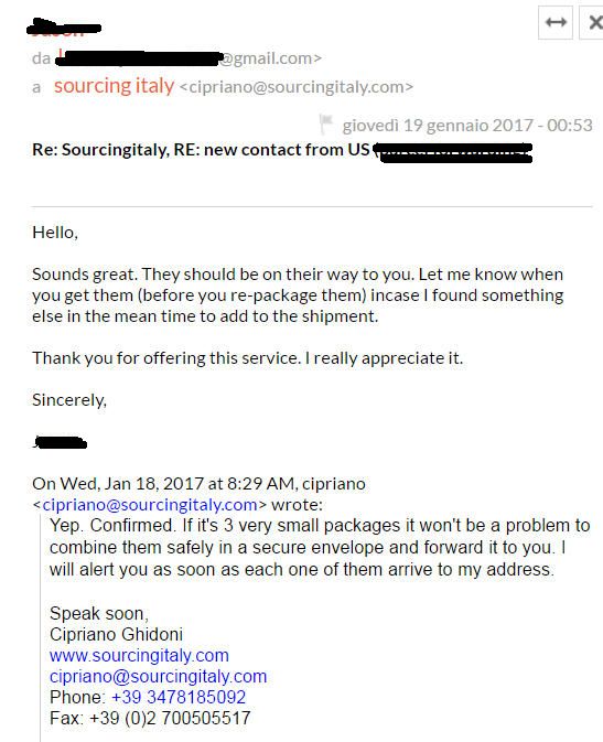 SourcingItaly Feedback Opinions Testimonials SourcingItaly Feedback Opinions Testimonials