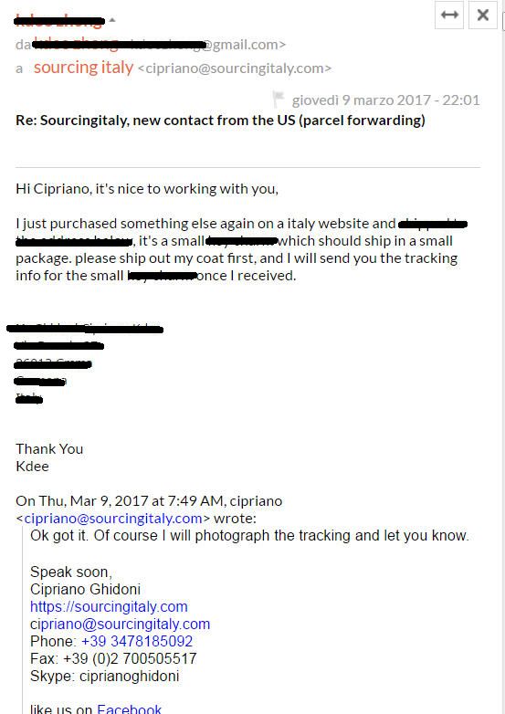 SourcingItaly Feedback Opinions Testimonials SourcingItaly Feedback Opinions Testimonials