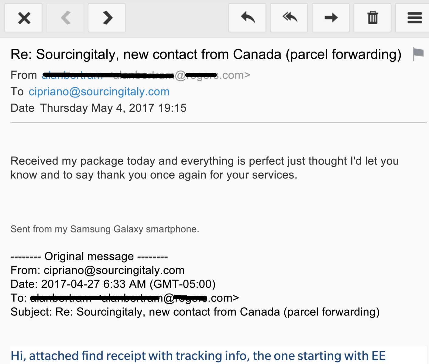 SourcingItaly Feedback Opinions Testimonials SourcingItaly Feedback Opinions Testimonials