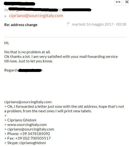 SourcingItaly Feedback Opinions Testimonials SourcingItaly Feedback Opinions Testimonials