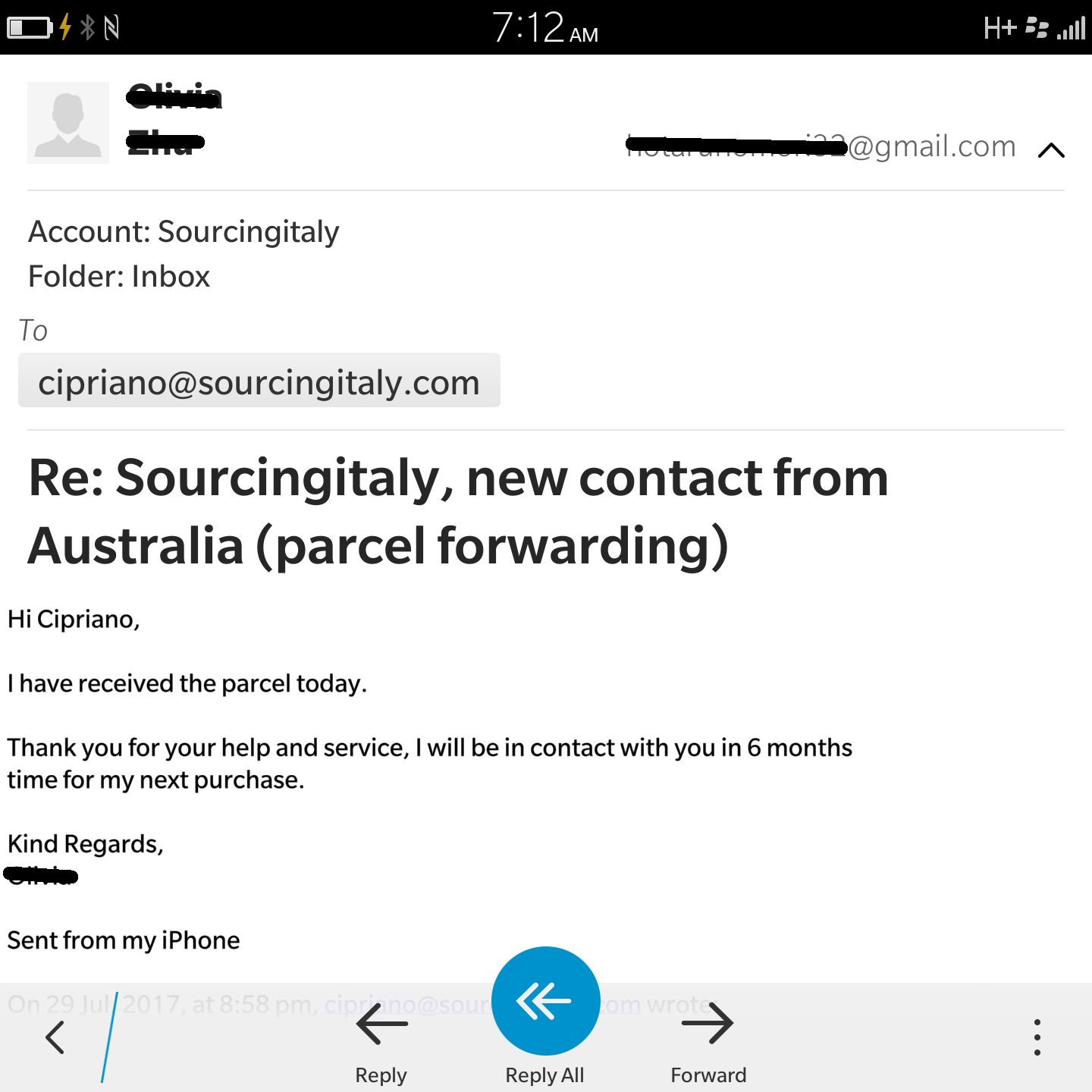 SourcingItaly Feedback Opinions Testimonials SourcingItaly Feedback Opinions Testimonials