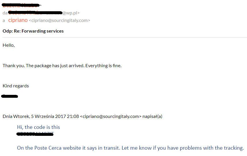 SourcingItaly Feedback Opinions Testimonials SourcingItaly Feedback Opinions Testimonials