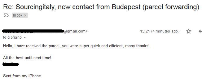 SourcingItaly Feedback Opinions Testimonials SourcingItaly Feedback Opinions Testimonials