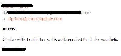 SourcingItaly Feedback Opinions Testimonials SourcingItaly Feedback Opinions Testimonials
