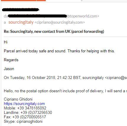 SourcingItaly Feedback Opinions Testimonials SourcingItaly Feedback Opinions Testimonials