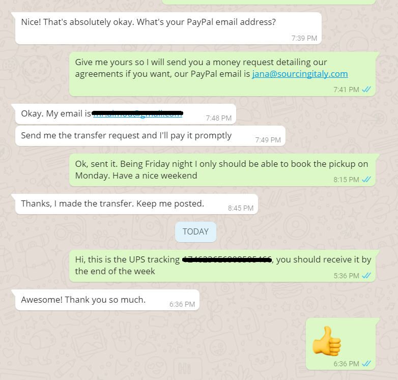 SourcingItaly Feedback Opinions Testimonials SourcingItaly Feedback Opinions Testimonials