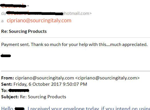 SourcingItaly Feedback Opinions Testimonials SourcingItaly Feedback Opinions Testimonials
