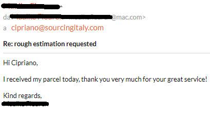 SourcingItaly Feedback Opinions Testimonials SourcingItaly Feedback Opinions Testimonials