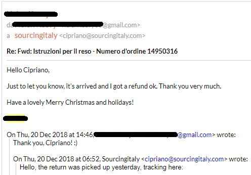 SourcingItaly Feedback Opinions Testimonials SourcingItaly Feedback Opinions Testimonials