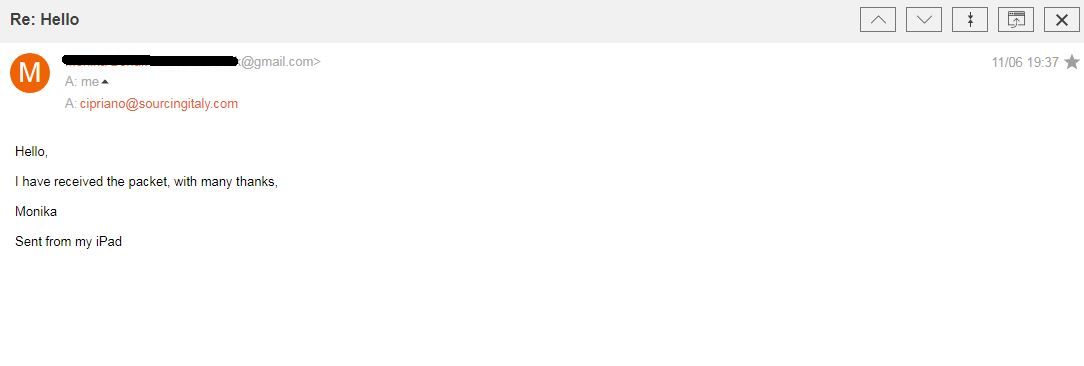SourcingItaly Feedback Opinions Testimonials SourcingItaly Feedback Opinions Testimonials