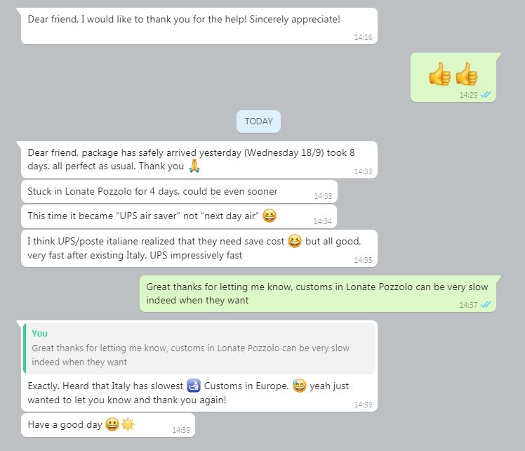 SourcingItaly Feedback Opinions Testimonials SourcingItaly Feedback Opinions Testimonials