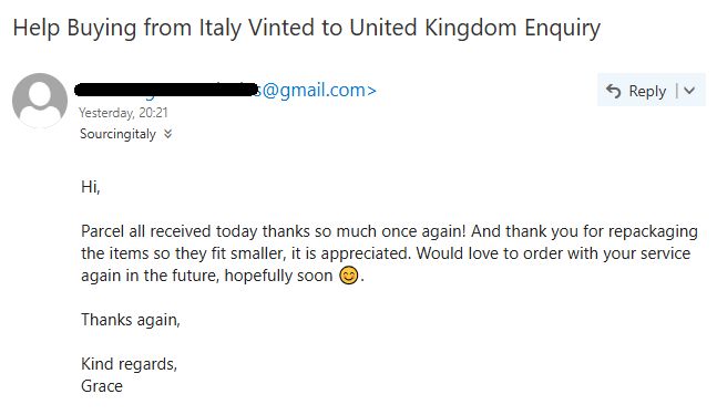 SourcingItaly Feedback Opinions Testimonials SourcingItaly Feedback Opinions Testimonials